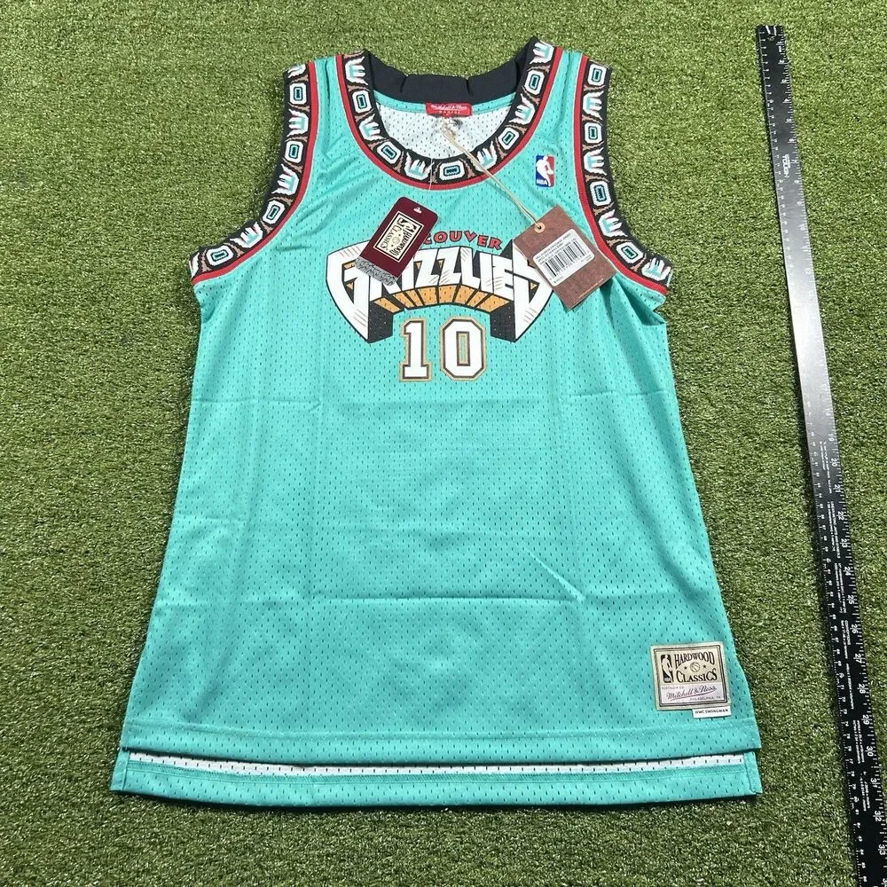 Mitchell & Ness Women's Vancouver Grizzlies Mike Bibby 1998 Jersey Size 2X
